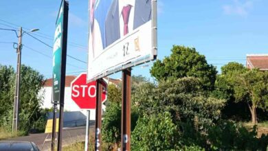 Outdoors das eleições autárquicas tapam sinal de Stop cartaz psdAAAC6 2191 4946 9A34 1939B4C83512 Copia