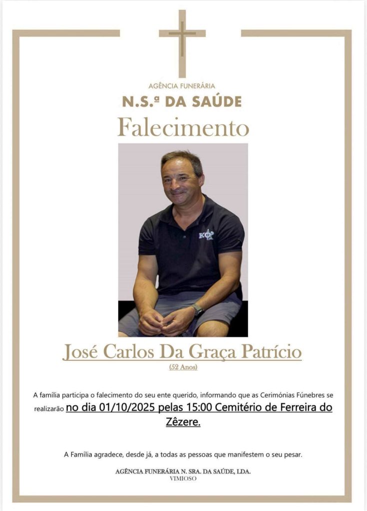Zé Carlos Patrício vai a sepultar em Ferreira do Zêzere 556905069 808948711658521 8383109775209430441 n