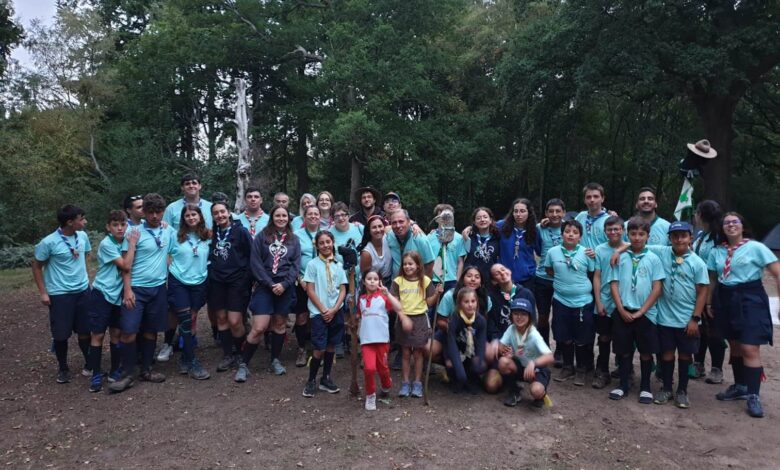 Em Youlbury com a Marta e as filhas