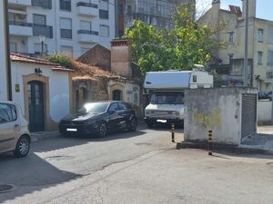 Problemas no trânsito numa manhã de sábado em Tomar Na zona desportiva de Tomar