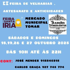 Sugestões para o fim de semana em Tomar e arredores 18 10 020017840945839 4426961078860040187 n