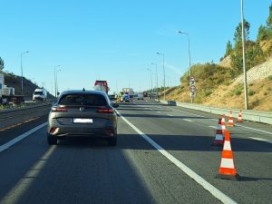 Obras na A13 condicionam trânsito A13 20250930 084746