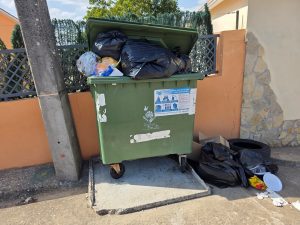 Cidadão denuncia problemas com lixo em Tomar (c/ fotos) lixo z 20251007 131458