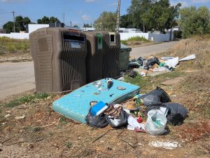 Cidadão denuncia problemas com lixo em Tomar (c/ fotos) lixo z 20251007 131825