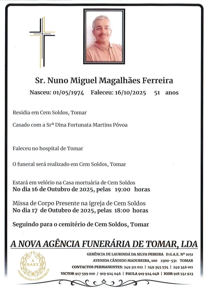 Autarca do PSD morreu aos 51 anos nuno nec 564246162 1338286854750566 8167268858136937048 n