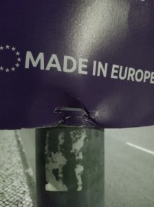 Candidatura do Volt denuncia vandalização de cartazes de campanha em Tomar volt 3