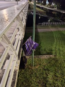 Candidatura do Volt denuncia vandalização de cartazes de campanha em Tomar volt 7