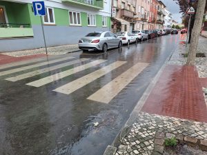 Mau tempo provoca inundações em Tomar 20251105 085405