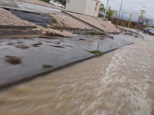 Mau tempo provoca inundações em Tomar 20251105 091432