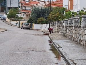 Mau tempo provoca inundações em Tomar 20251105 114724