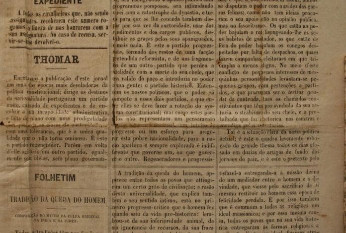 140 anos de imprensa tomarense A Emancipacao jornal