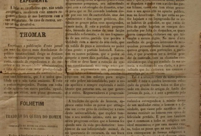 140 anos de imprensa tomarense A Emancipacao jornal