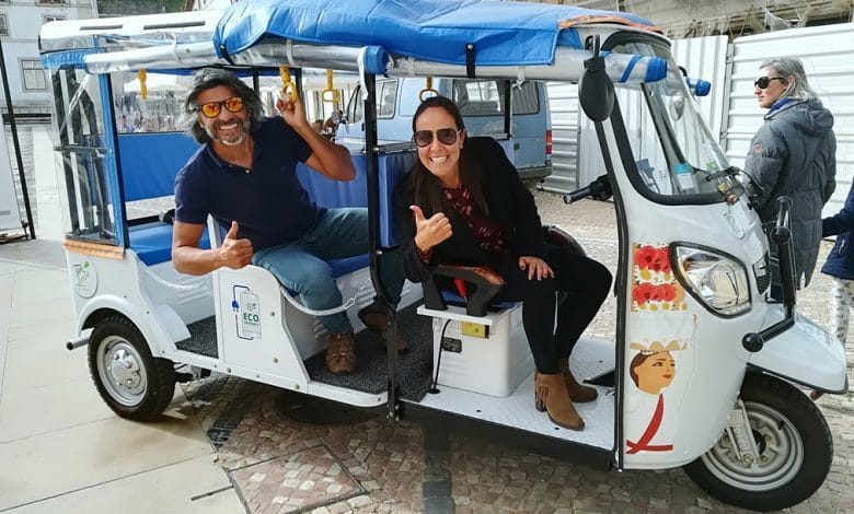 Tuk Lovers estreia viatura maior e 100% elétrica tuk tuk IMG 20190228 150503
