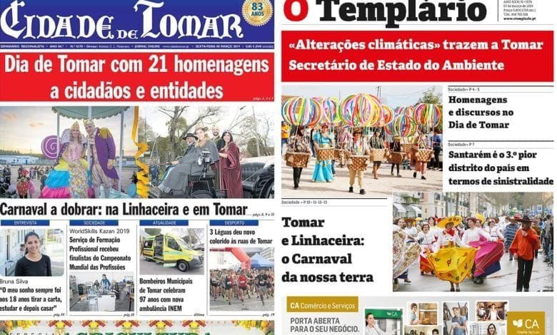 Capas dos jornais locais j Untitled