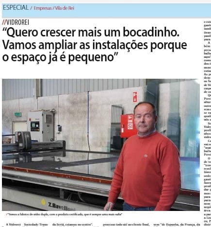 Tomarense é empresário de sucesso em Vila de Rei vidrorei 1