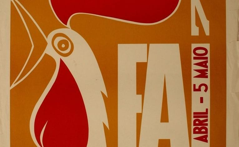 Há 45 anos 1974 feira avicultura cartaz.80eaa876cfc1747cebcd2