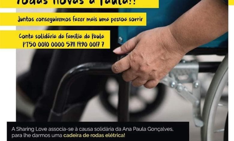 Caminhada solidária para ajudar a Paula a comprar uma cadeira de rodas elétrica paula 1 946109526405283840 n
