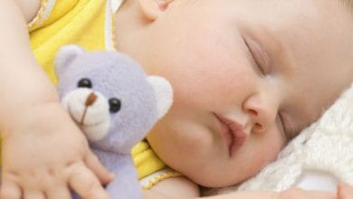 sleeping baby article