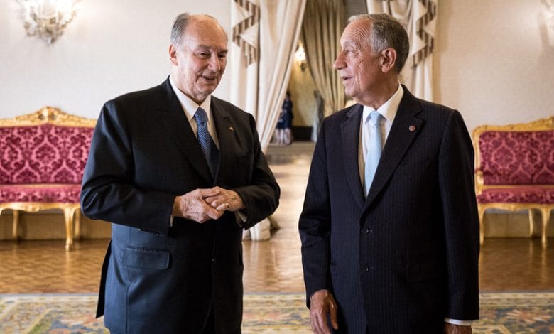 Um dos homens mais ricos do mundo vem à festa dos Tabuleiros aga khan 180709 PRMRS 14 MFL 0457 9948
