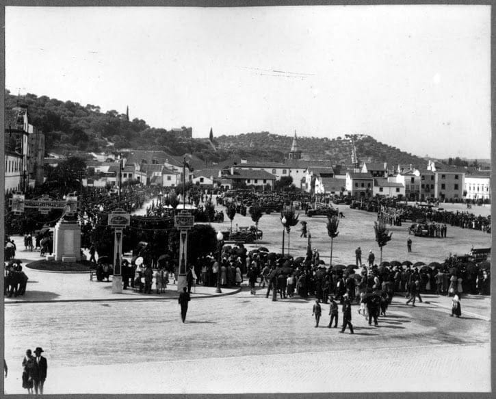 Há 90 anos houve festa dos Tabuleiros e congresso de bombeiros em Tomar bombeiros varzea grande congresso bombeiros Tomar