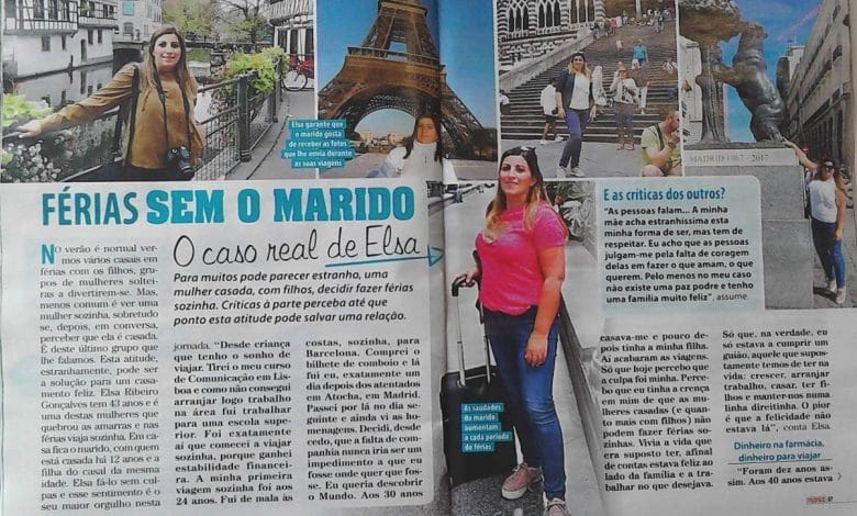 O lado positivo de viajar sozinho e o exemplo de uma tomarense elsa viagens Maria IMG 20190704 103907