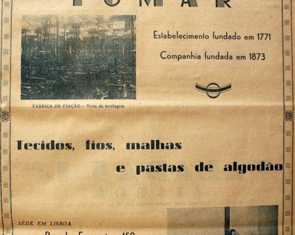 Um anúncio publicado há 85 anos fiacao 1934 F F 21