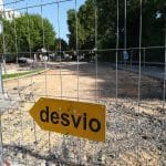 obras na av. Nuno Alvares Pereira em Tomar IMG 20190724 094717