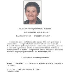 HELENA DA CONCEICAO FERREIRA COSTA