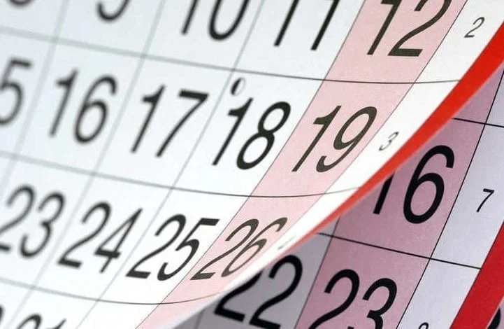 Agenda para o fim de semana agenda Calendario agenda