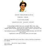 CELESTE MARIA FREIRE DA SILVA 3 ano de Saudad