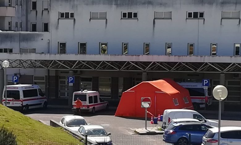 Covid-19: confusão dos números continua tenda hospital IMG 20200317 112224