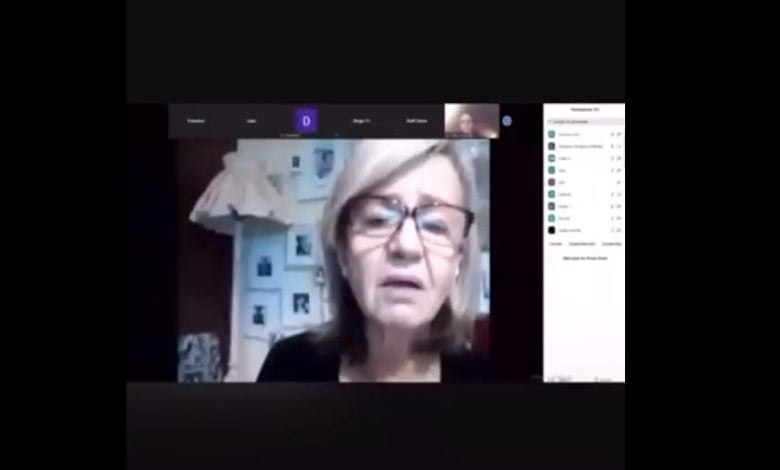Aula online pirateada e professora alvo de ofensas (c/ vídeo) aulas online