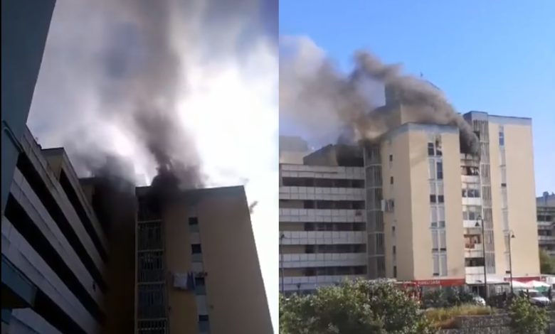 Incêndio destruiu apartamento em Abrantes (c/ vídeos) abran inc abran