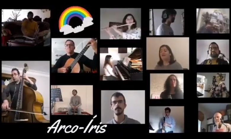 Gualdim Pais: professores de música lançam vídeo de homenagem aos enfermeiros g p