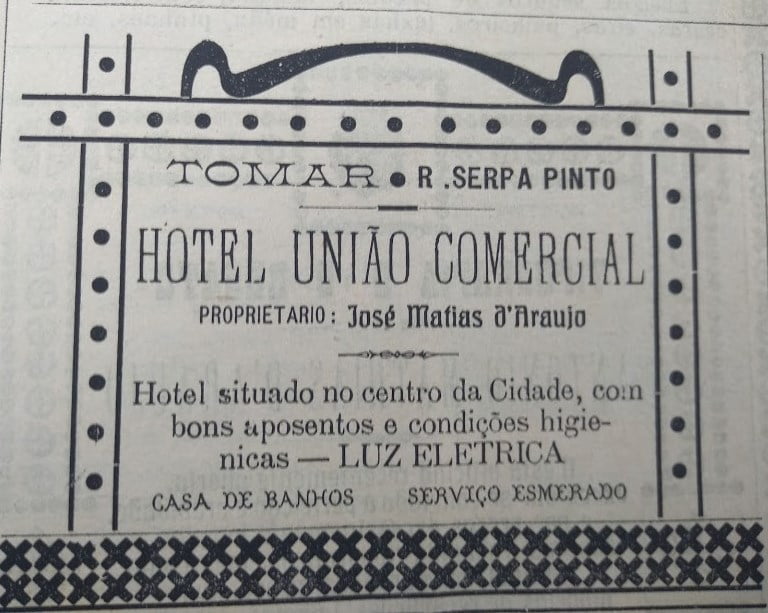 Hotel União inaugurado há 125 anos Hotel Uniao Comercial 1914 47 1423413863394574336 n