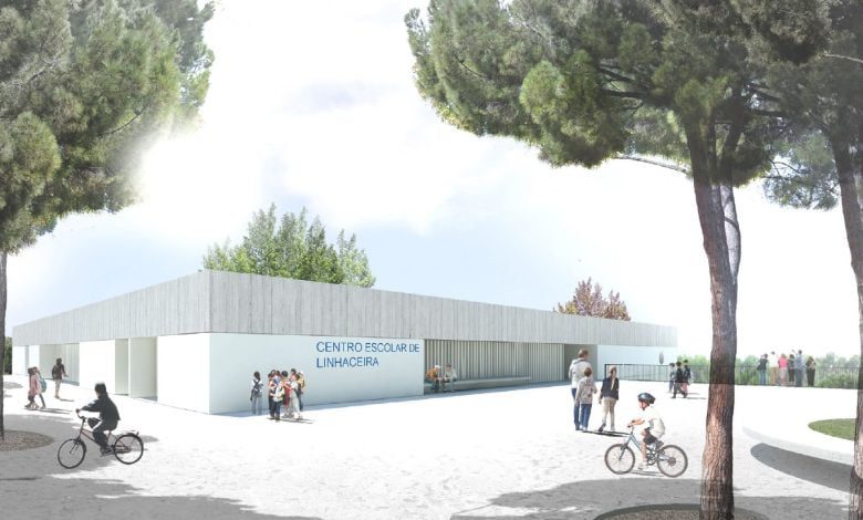 Aulas ainda não começam no centro escolar da Linhaceira linhaceira centro escolar tomar linhaceira