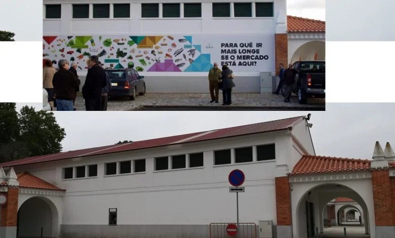 Câmara instala multibanco e apaga pintura mural no mercado IMG 20200729 094524 Copia