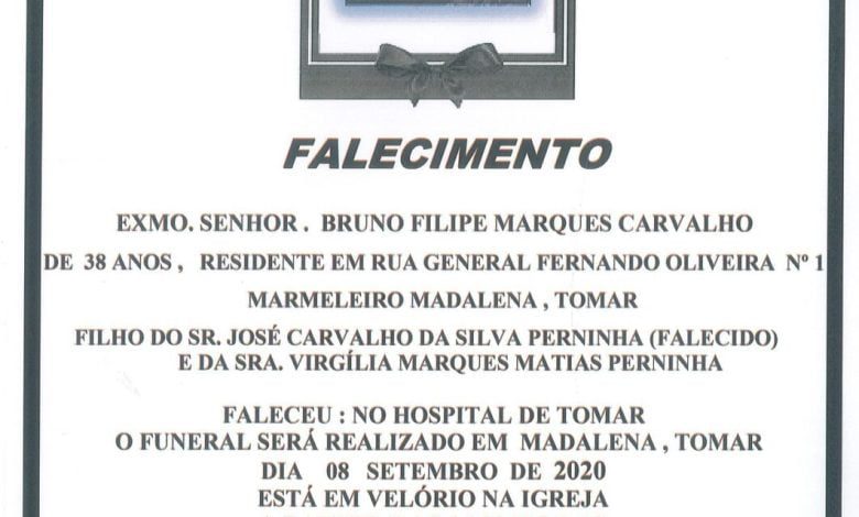 Necrologia bruno carvalho 2