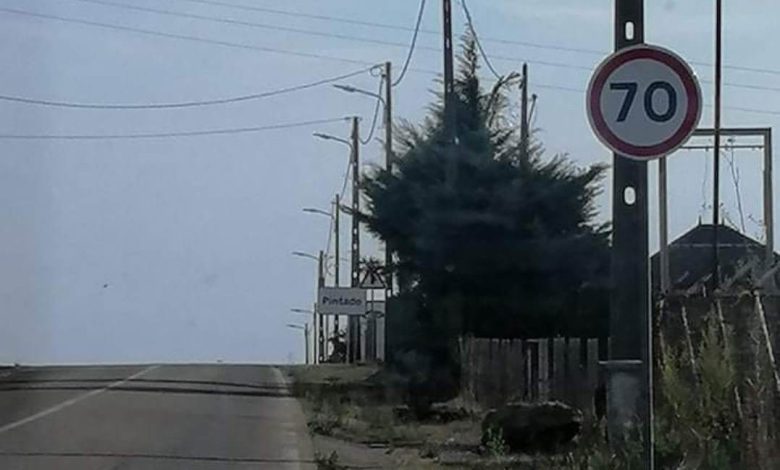 Em Carvalhos de Figueiredo e no Pintado o limite de velocidade é de 50 km/h ou de 70 km/h? estrada 6023 5110745164086960441 n