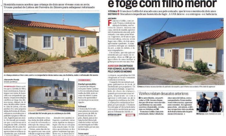 Imprensa destaca crime em Ferreira do Zêzere fz crime 3