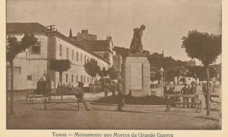 Núcleo de Tomar da Liga dos Combatentes comemora aniversário varzea estatua combatentes