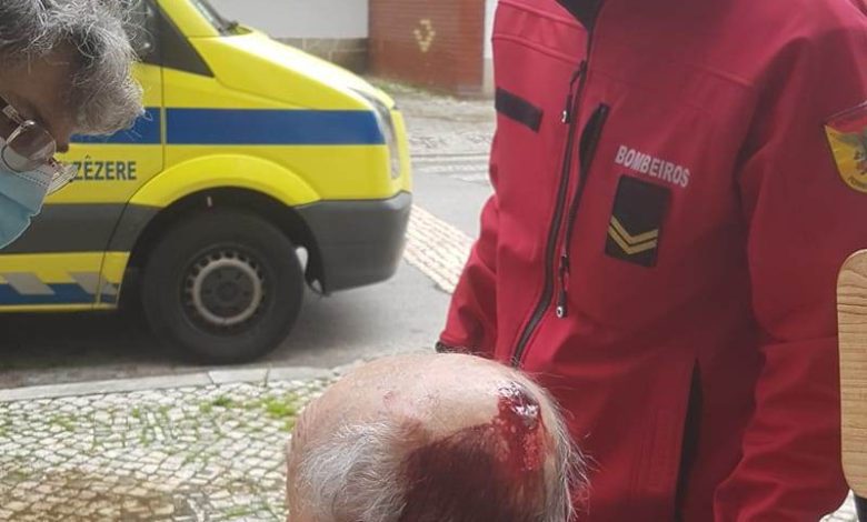 E o quartel dos bombeiros de Tomar ali tão perto ambul 7105246056081241154 o