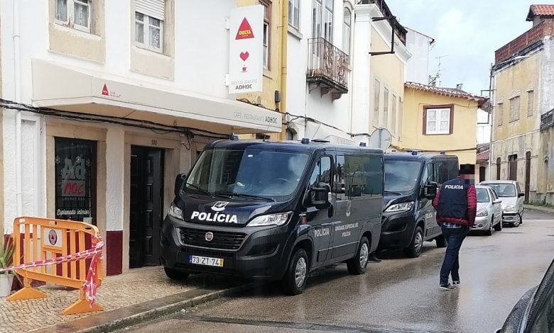 Operação policial num restaurante em Tomar acaba com uma detenção policia psp IMG 20201229 101032