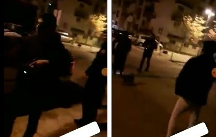 Entroncamento: GNR tenta dispersar grupo com tiros para o ar (c/ vídeo) entronc v