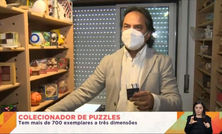 Maior coleção de puzzles do país está em Tomar mascarenhas colecao puzzles