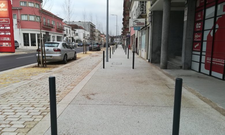 Ciclovias em calçada? Só em Tomar av. Nuno Alvares PereiraIMG 20210201 081647