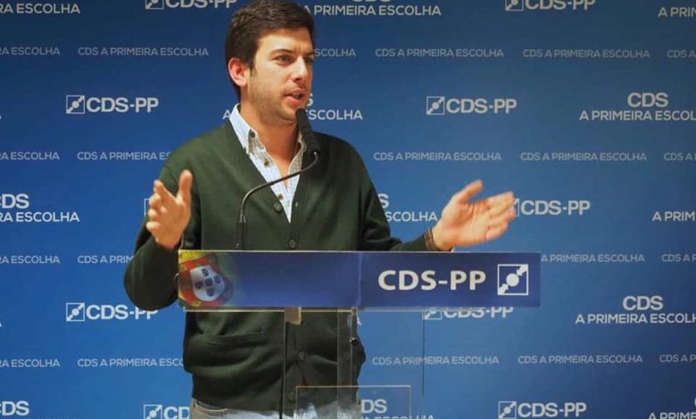 Líder do CDS visita Caçabrava Francisco Rodrigues Dos Santos CDS