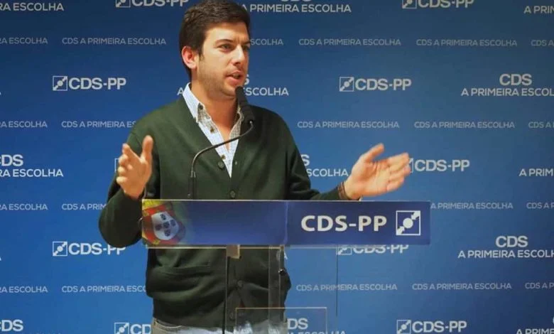 Líder do CDS visita Caçabrava Francisco Rodrigues Dos Santos CDS