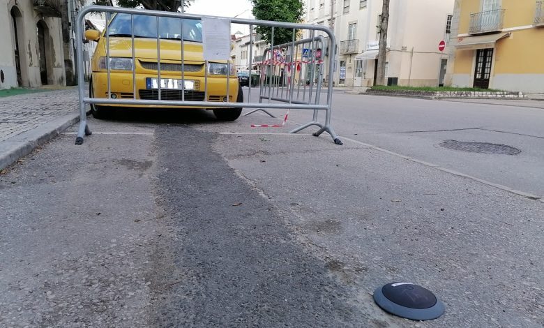“Estacionamento inteligente” em Tomar custa 240 mil euros estac IMG 20210427 194031