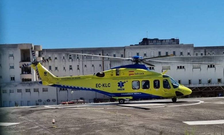 Bebé de 13 meses queimado com água a ferver helicoptero inem 045 965061073440259905 n